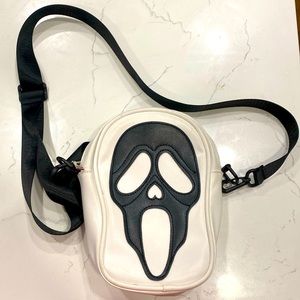 Ghost face crossbody bag